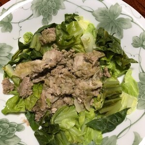 キャベツと豚肉のレンジ蒸し☆彡